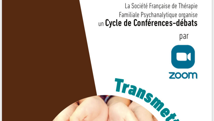 Affiche conférence de la Société Française de Thérapie Familiale Psychanalytique du 2 février 2024